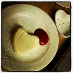 Cheesecake with Rasberry coulis