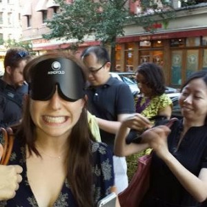 Camaje Google+ Dark Dining event