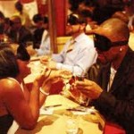 dark dining at Camaje